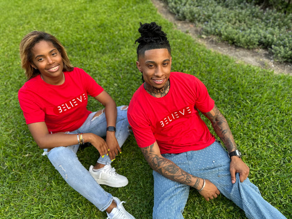 Red Believe T-shirt