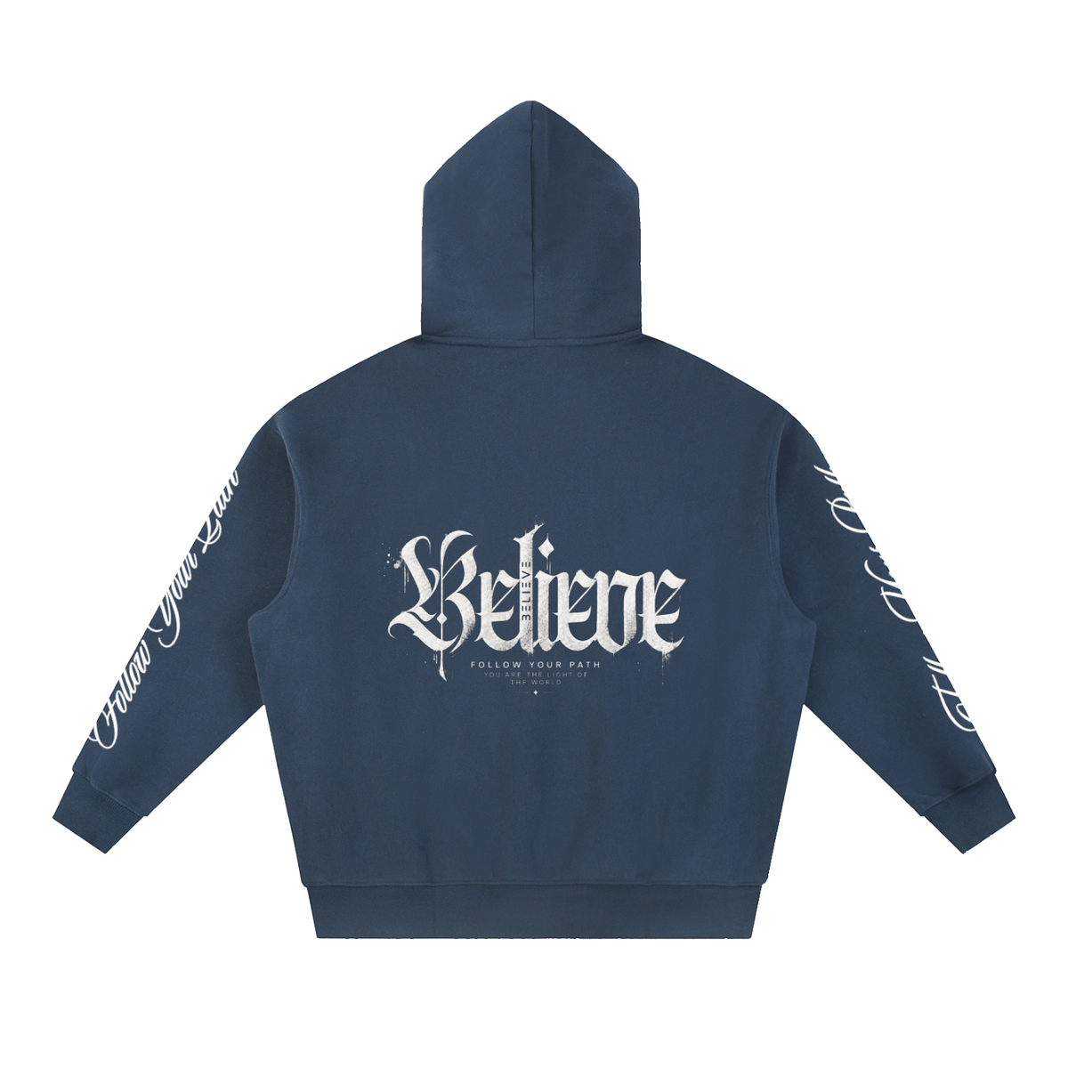 Essential Oversized Boxy Fit Fleece Hoodie