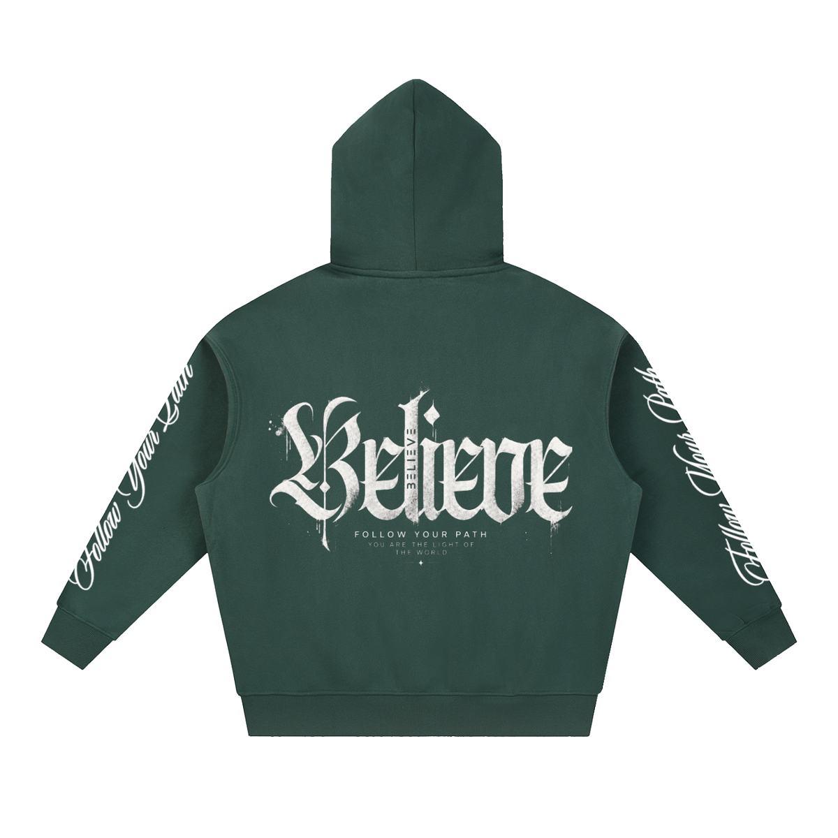 Essential Oversized Boxy Fit Fleece Hoodie