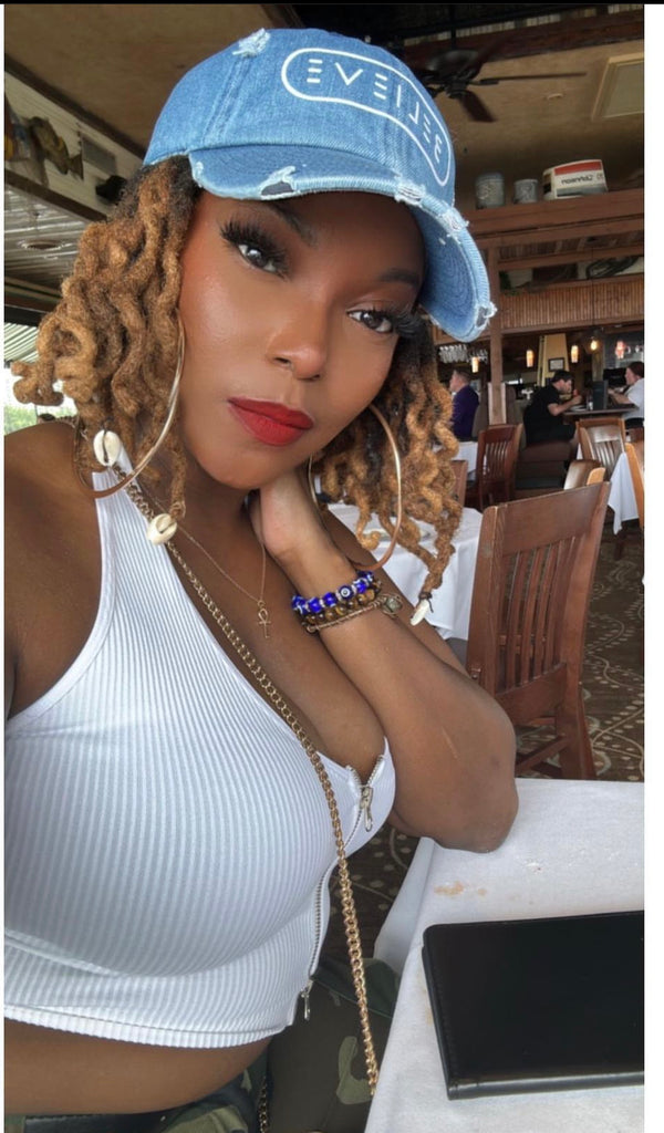 Denim BELIEVE Dad Cap