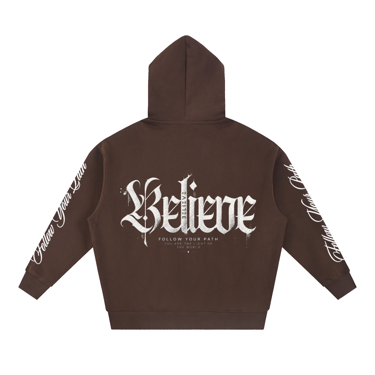 Essential Oversized Boxy Fit Fleece Hoodie