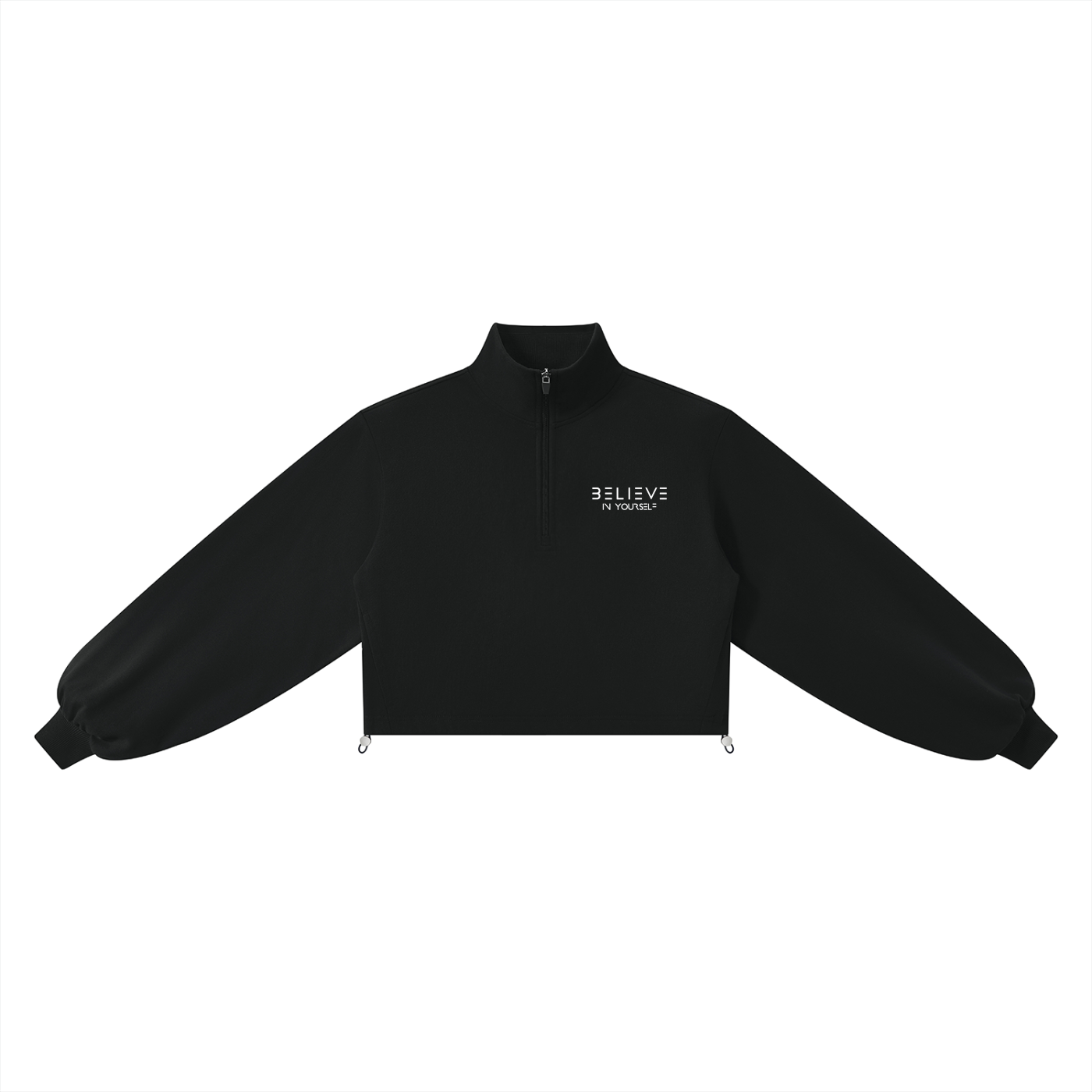 Women’s Mock-Neck Quarter-Zip Sweatshirt