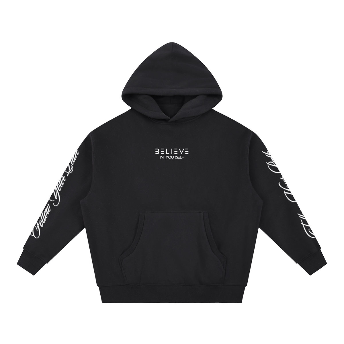 Essential Oversized Boxy Fit Fleece Hoodie