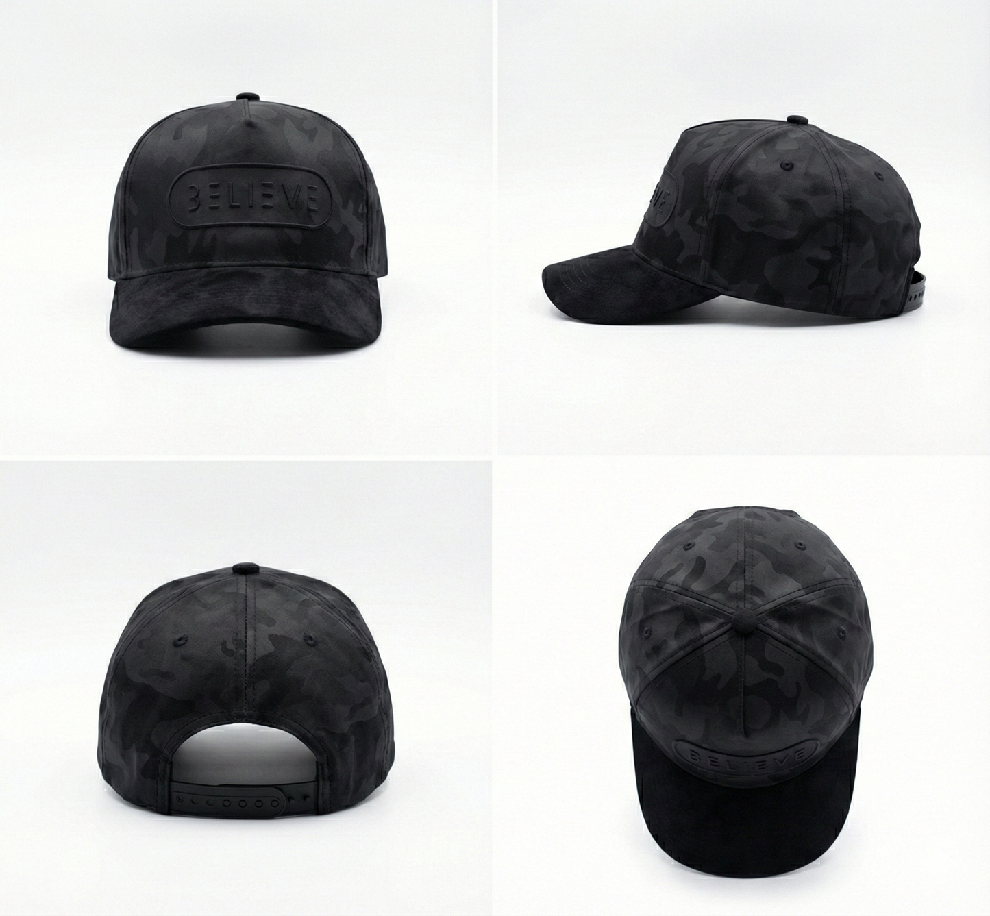Black on Black BELIEVE  Hat