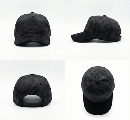Black on Black BELIEVE  Hat