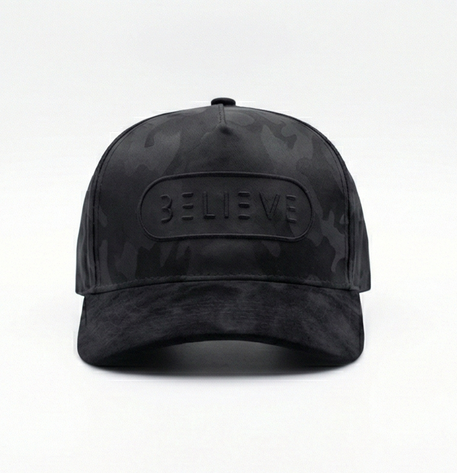 Black on Black BELIEVE  Hat