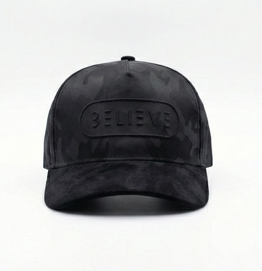 Black on Black BELIEVE  Hat