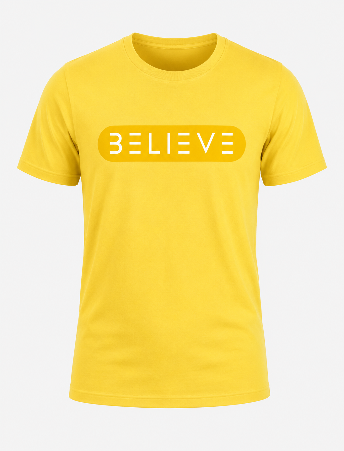 BELIEVE Yellow T-Shirt