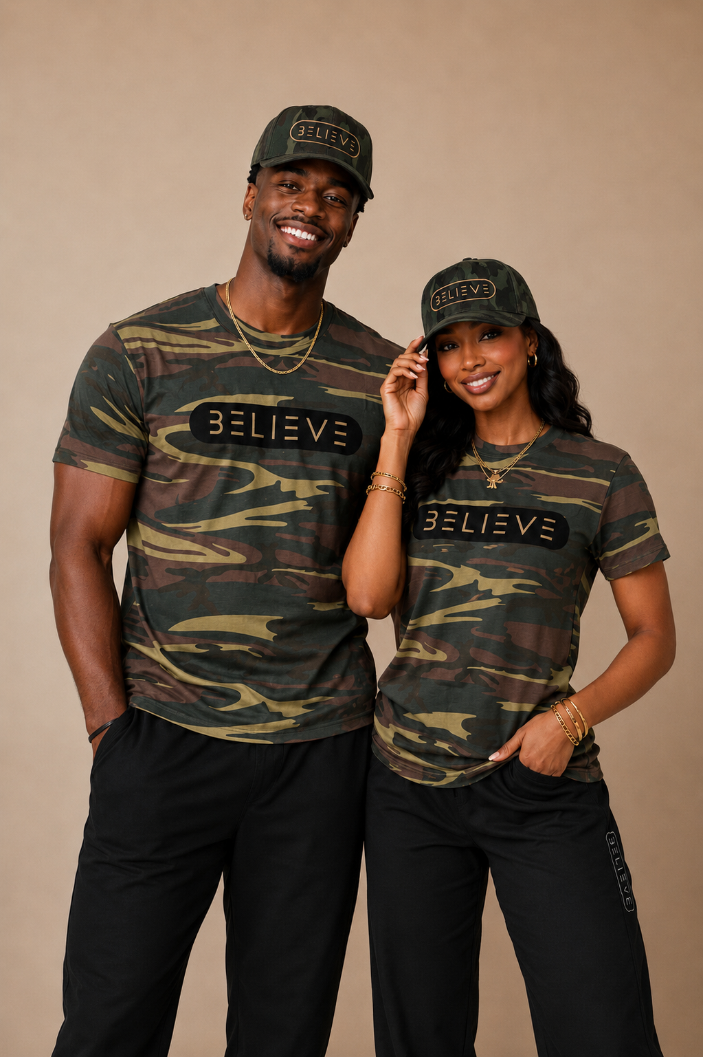 BELIEVE Classic Tee – Camo
