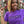 Purple and Gold Believe Tee