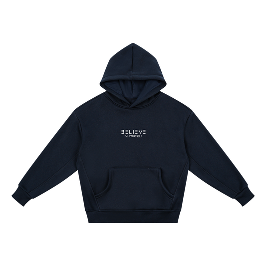 Navy Believe Kids Fleece Hoodie