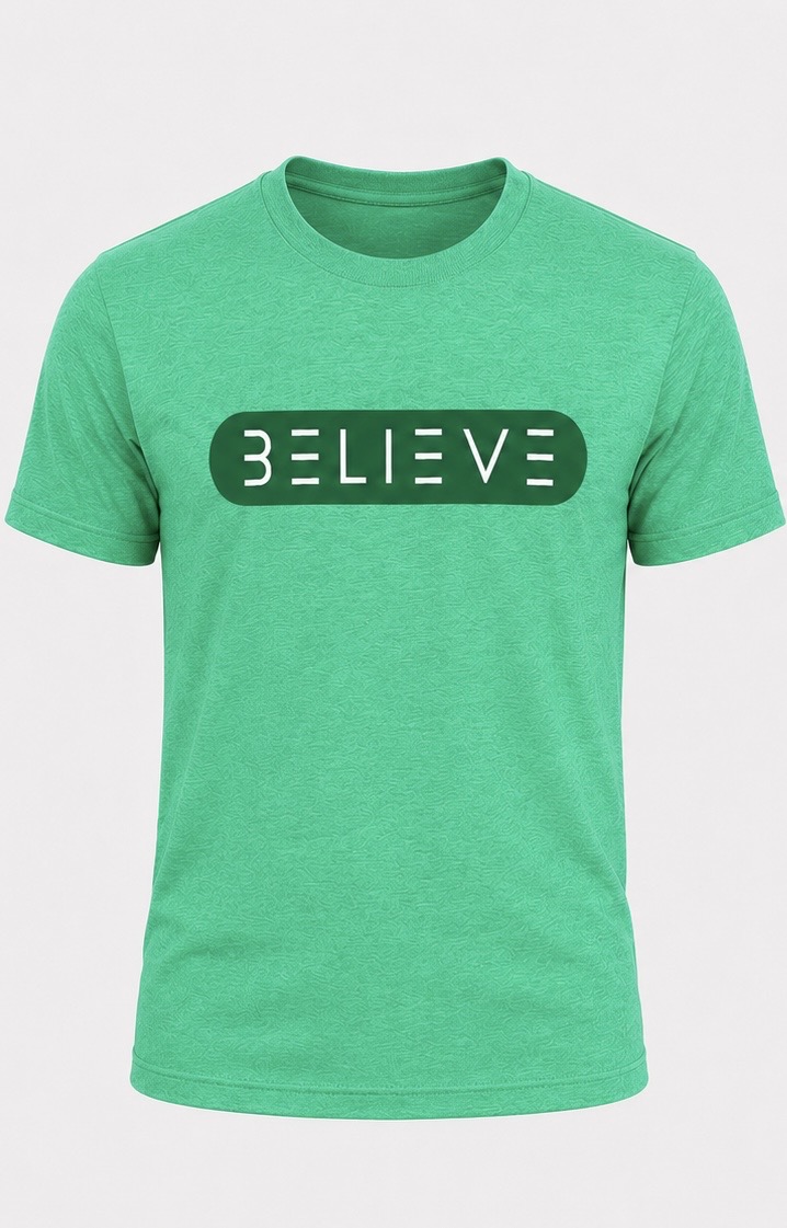 BELIEVE Classic Tee – Green