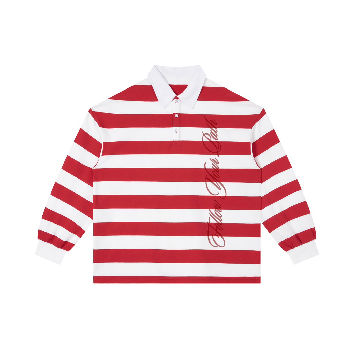 Color Block Stripe Polo Shirt