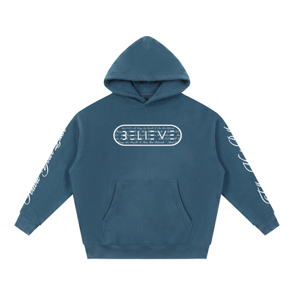 Essential Oversized Boxy Fit Fleece Hoodie