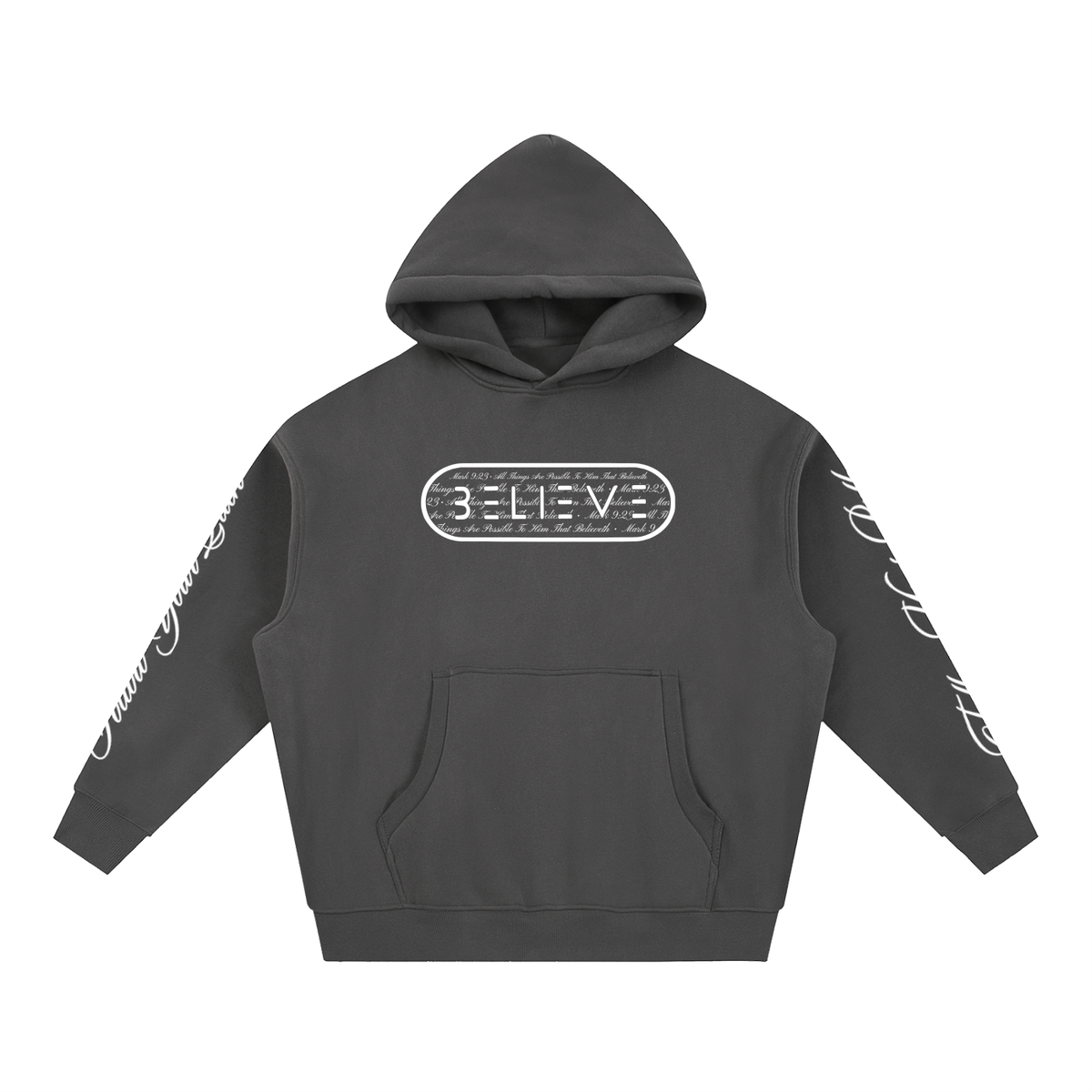 Essential Oversized Boxy Fit Fleece Hoodie