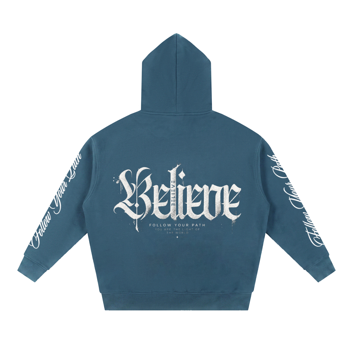 Essential Oversized Boxy Fit Fleece Hoodie