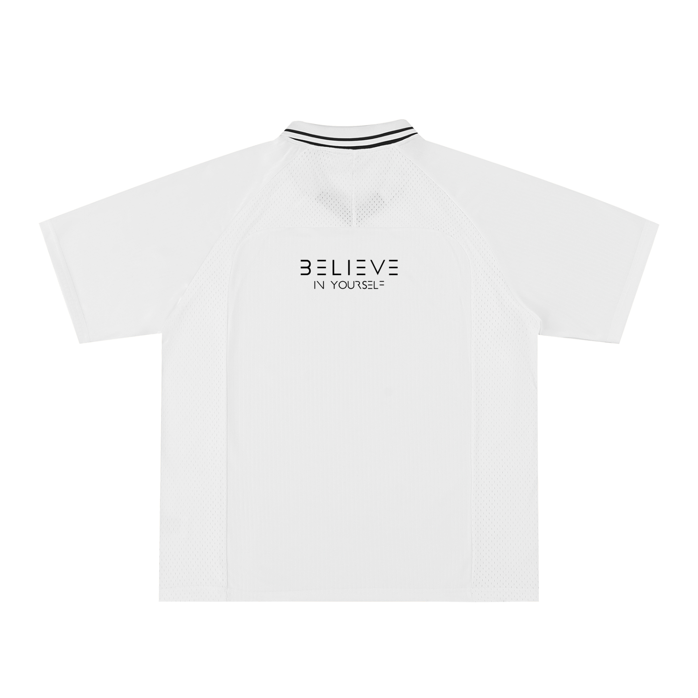 Striped V-Neck Soccer Jersey