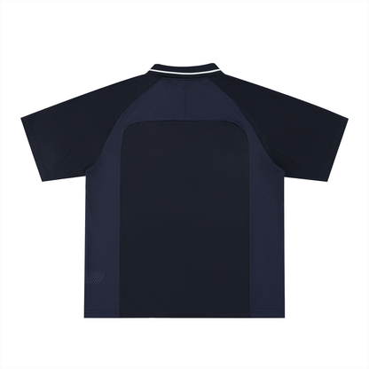 Striped V-Neck Soccer Jersey