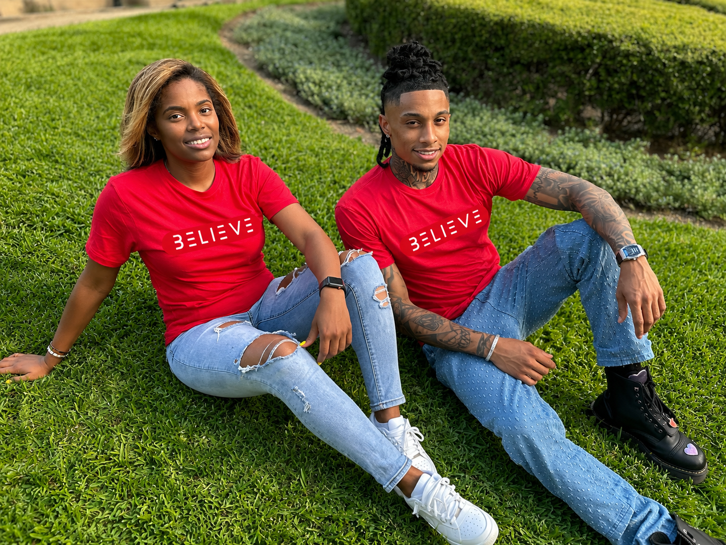 Red Believe T-shirt