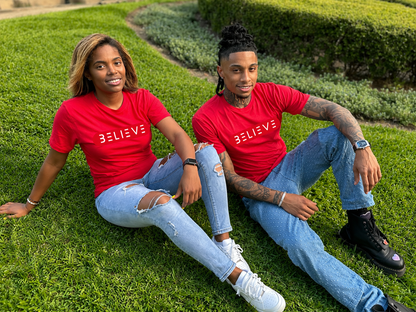 Red Believe T-shirt