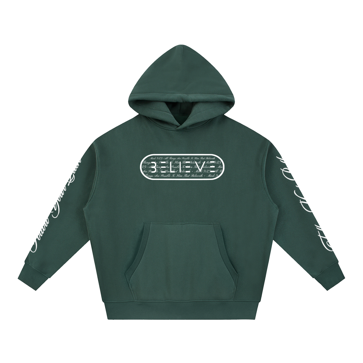 Essential Oversized Boxy Fit Fleece Hoodie