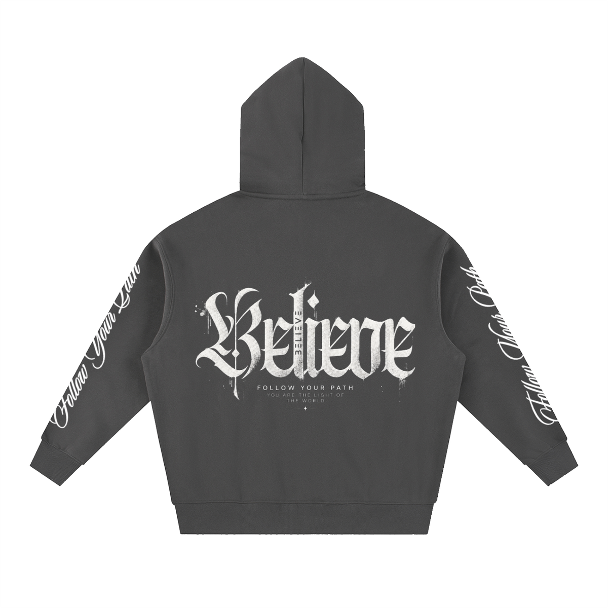 Essential Oversized Boxy Fit Fleece Hoodie