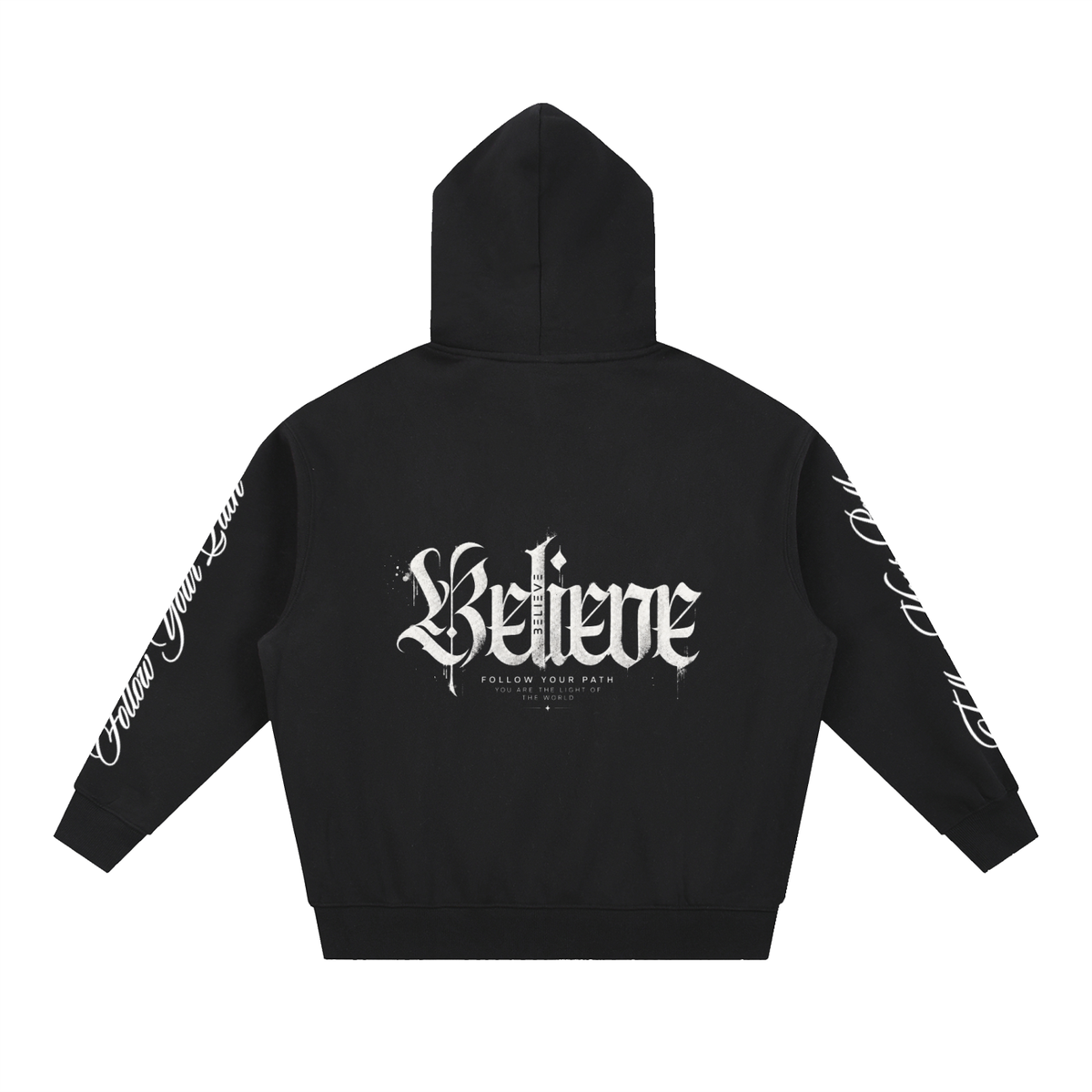 Essential Oversized Boxy Fit Fleece Hoodie